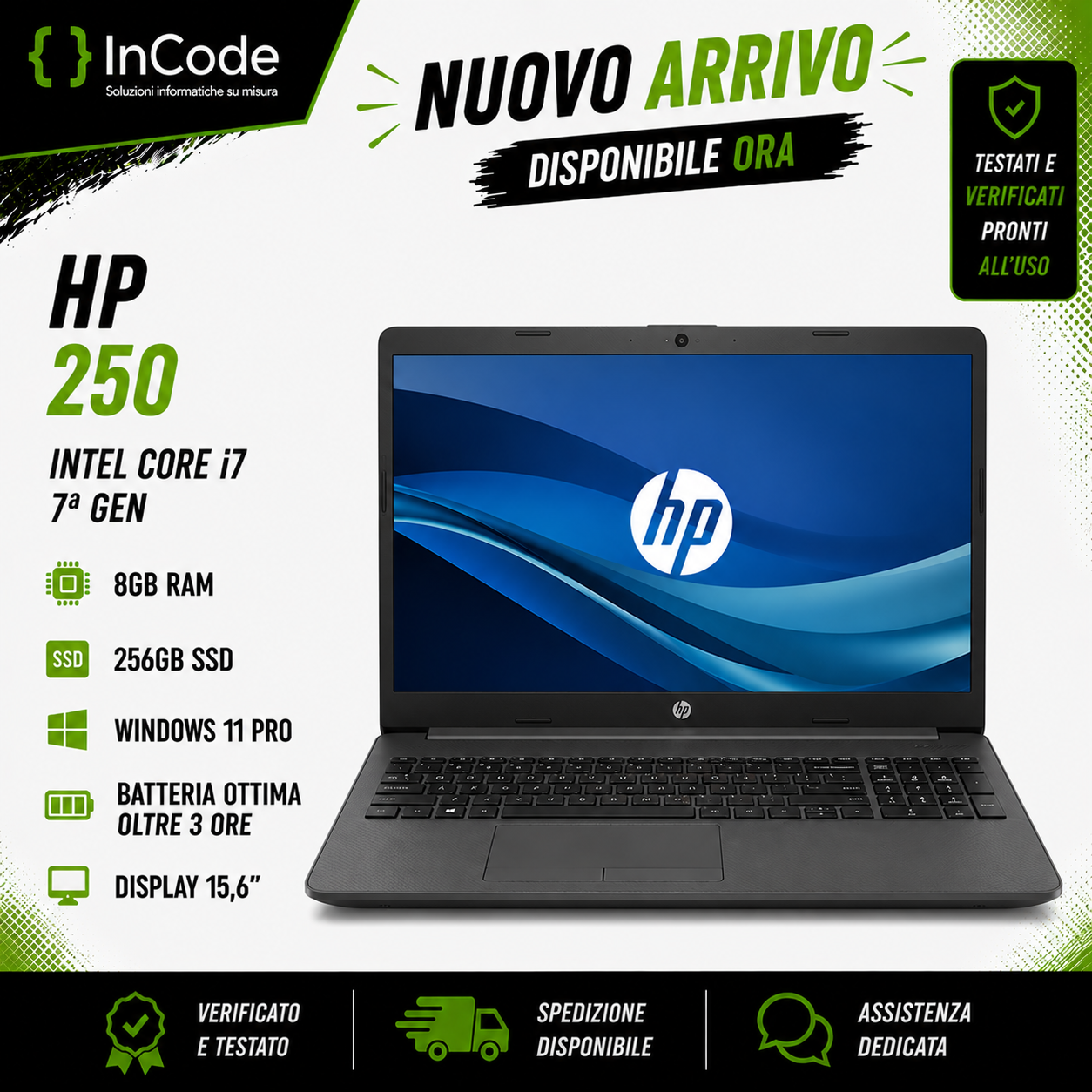 DIVERSI HP 250 VARIE GEN