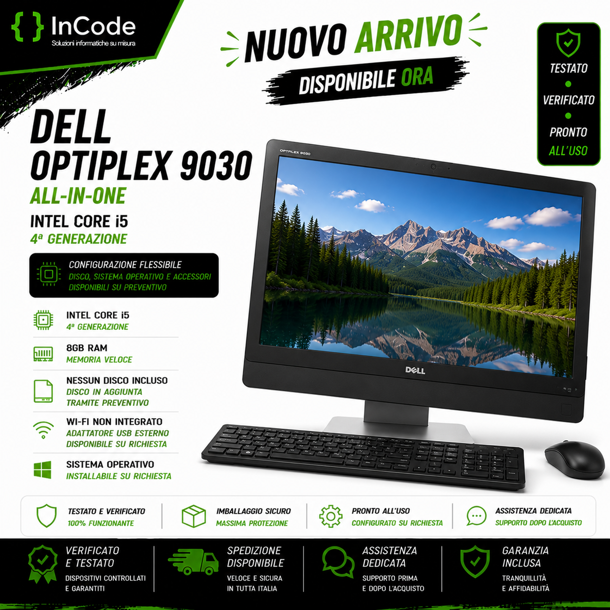 Dell OptiPlex 9030 All-in-One – Intel Core i5 4ª Gen