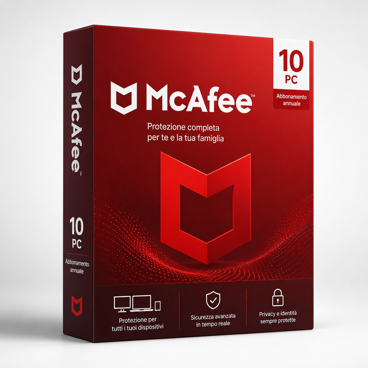 MCAfee 10 PC 1 anno