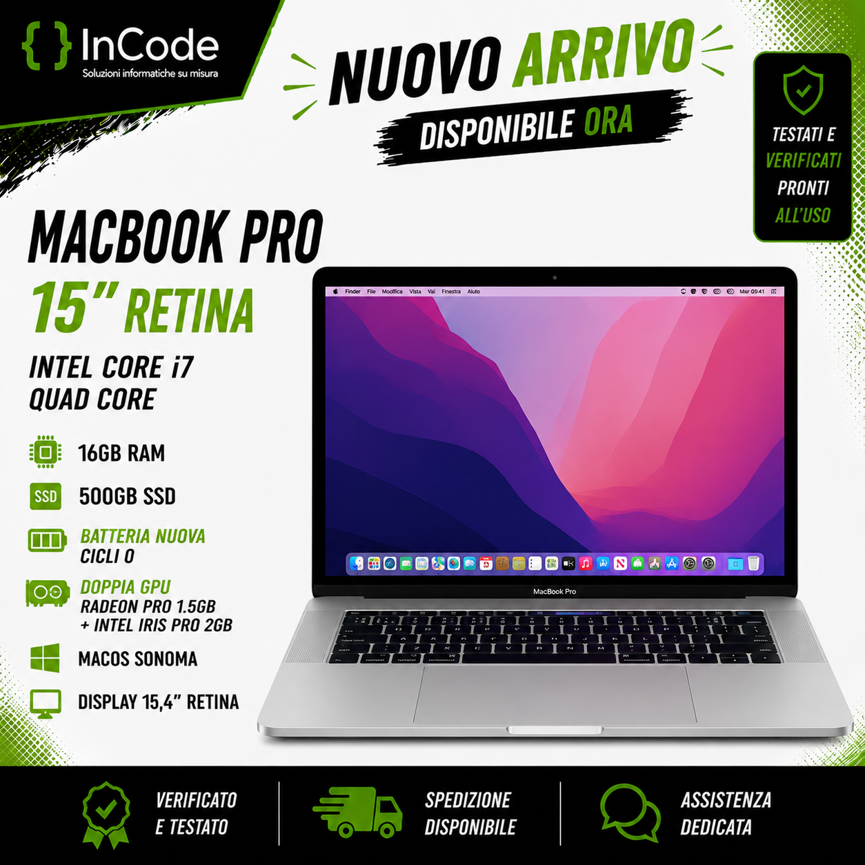 MACBOOK PRO 15” RETINA