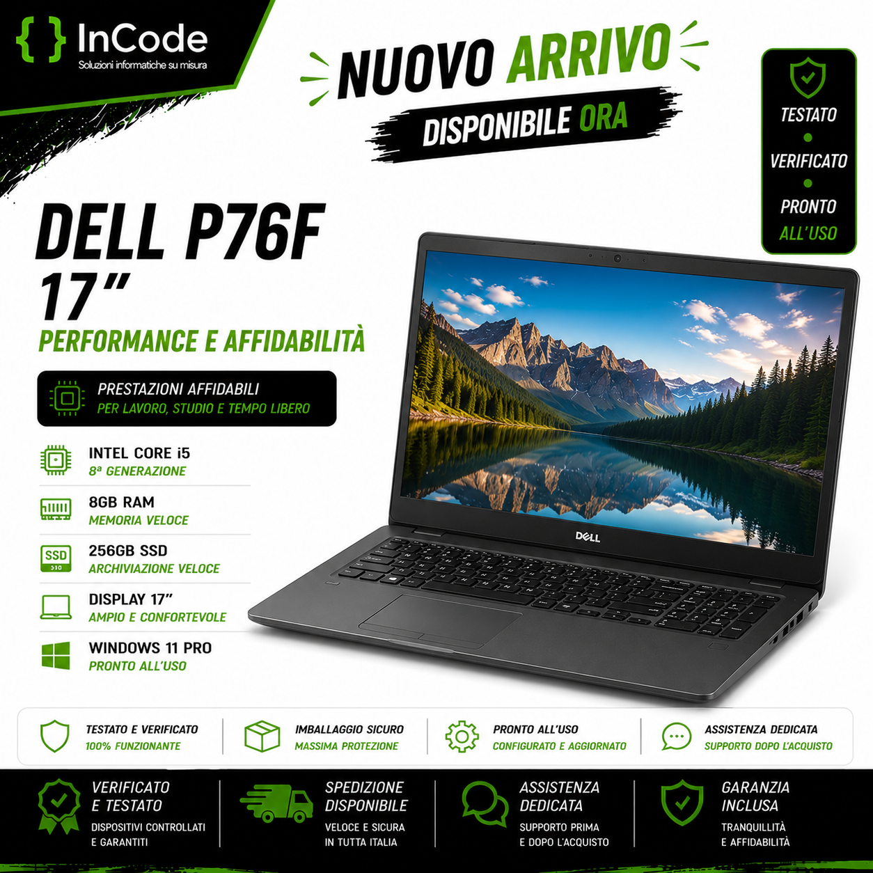 Dell P76F 17"