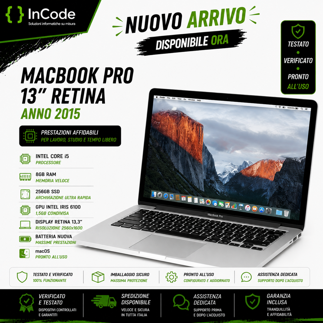 MacBook Pro 13" Retina 2015